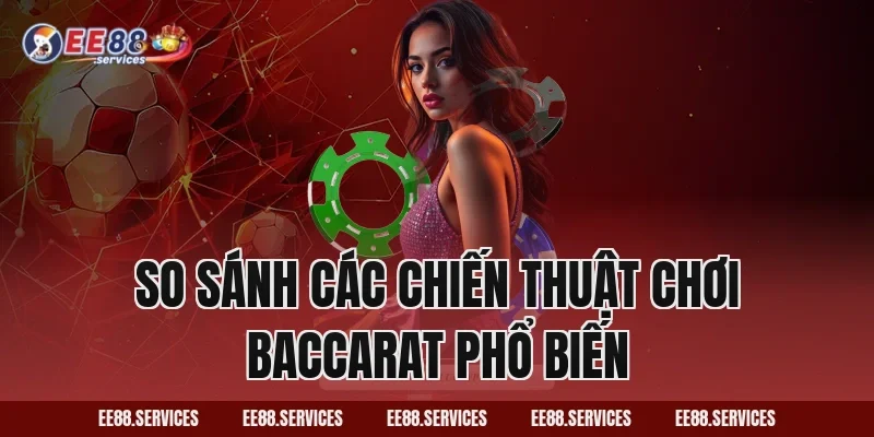 So sánh các chiến thuật chơi Baccarat phổ biến
