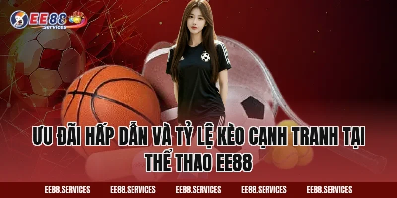 Ưu đãi hấp dẫn và tỷ lệ kèo cạnh tranh tại Thể Thao EE88
